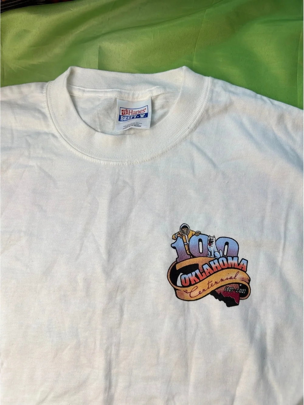07 Eskimo Joe’s Oklahoma 100th Centennial Y2K Graphic Tee M